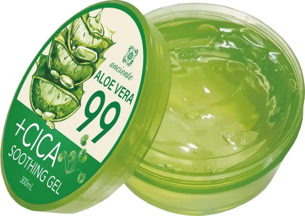 Гель для умывания Haarlosy — Гель алоэ вера успокаивающий Enchante Aloe Cica Soothing Gel, 300 мл