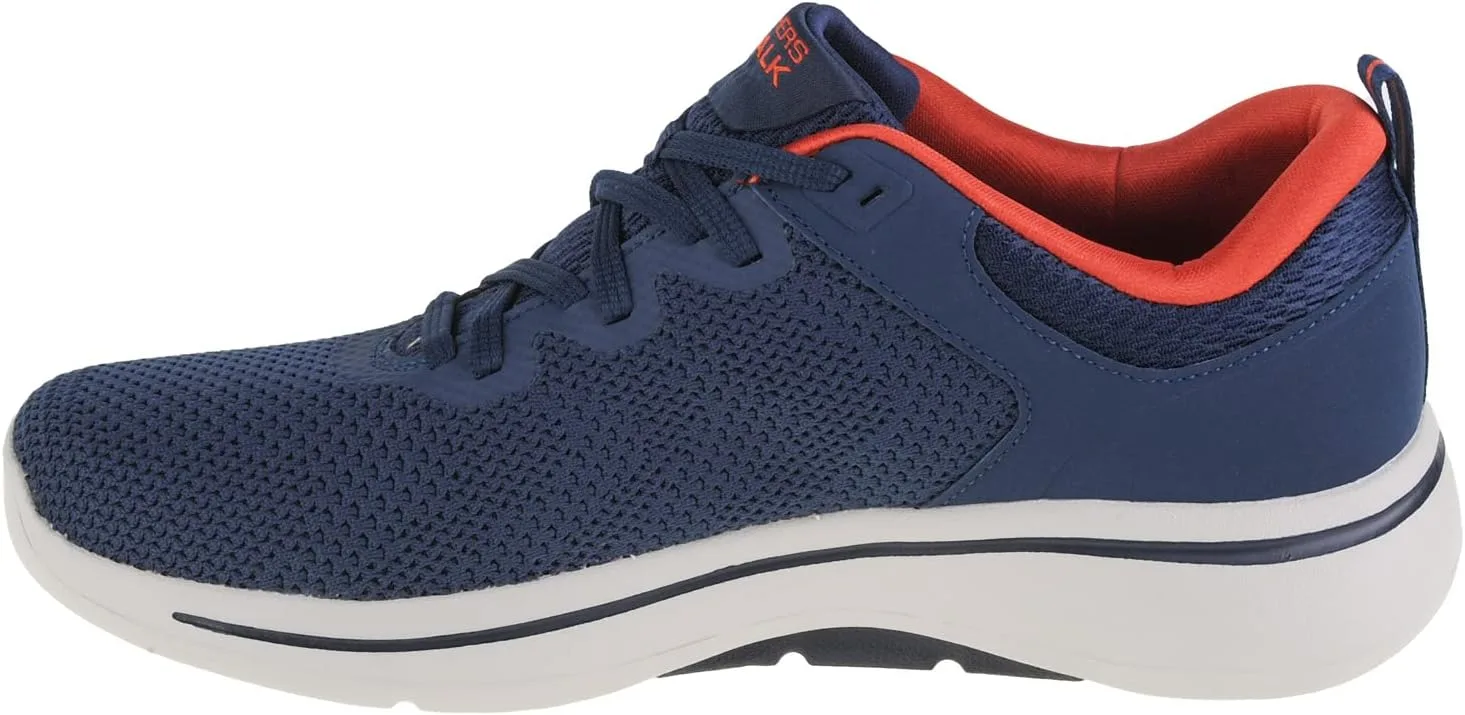 Мужские кроссовки Skechers 216254 Bkgy, темно-синий — фото 3