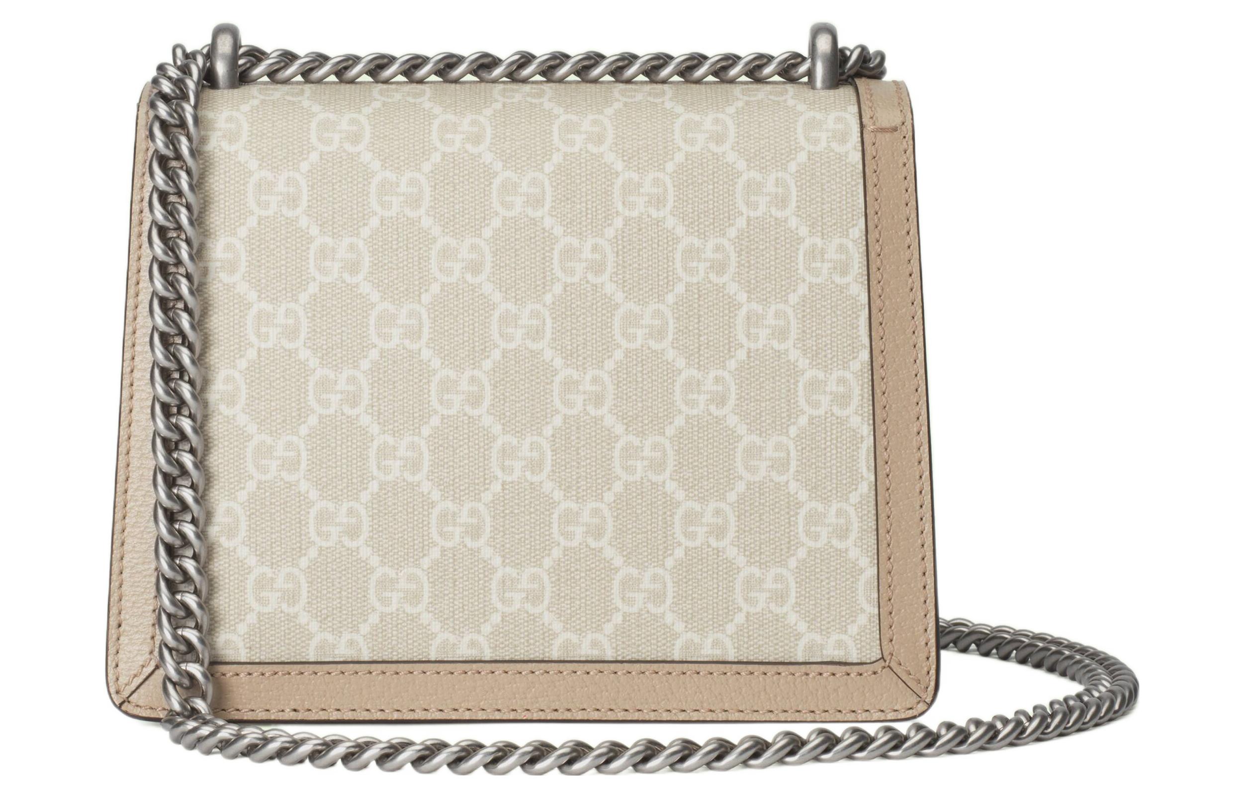 Женская сумка GUCCI Dionysus из канваса и кожи — фото 2