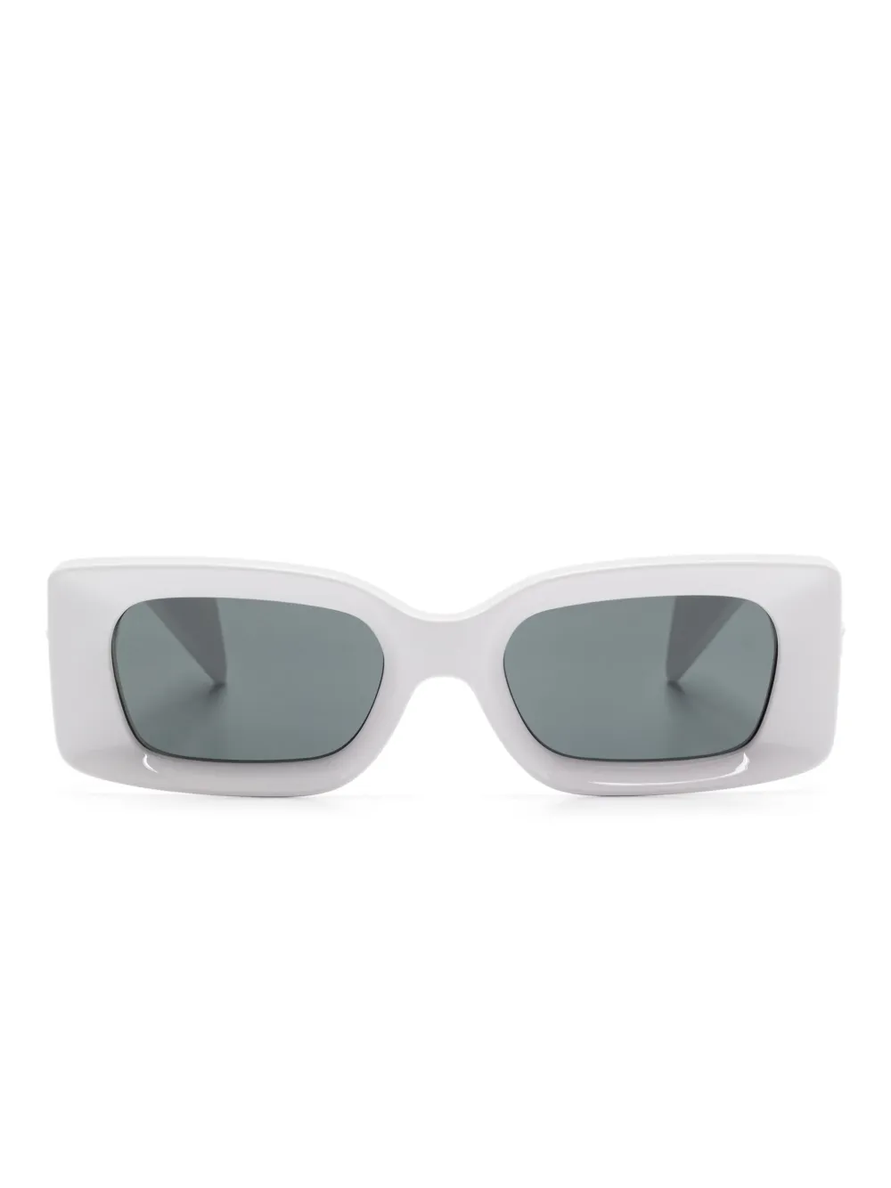 

Солнцезащитные очки в прямоугольной оправе Versace Eyewear, белый