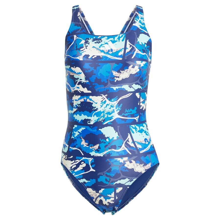 

Бралетт ADIDAS PERFORMANCE Bralette Active Swimsuit, цвет Blue/Dusty blue/Dark blue