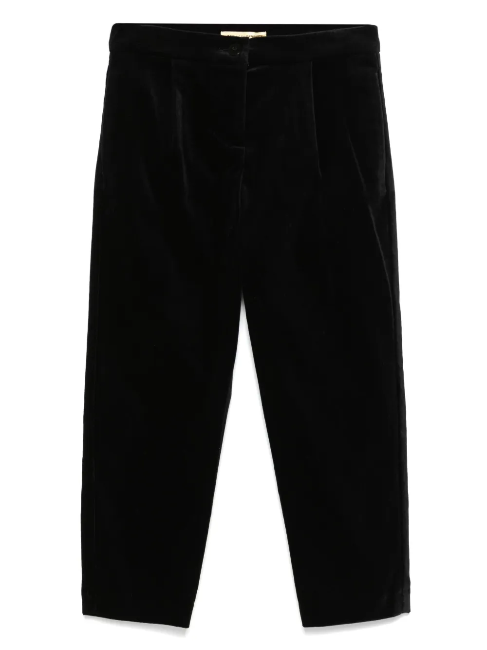 

Брюки со складками Stella McCartney Kids, черный