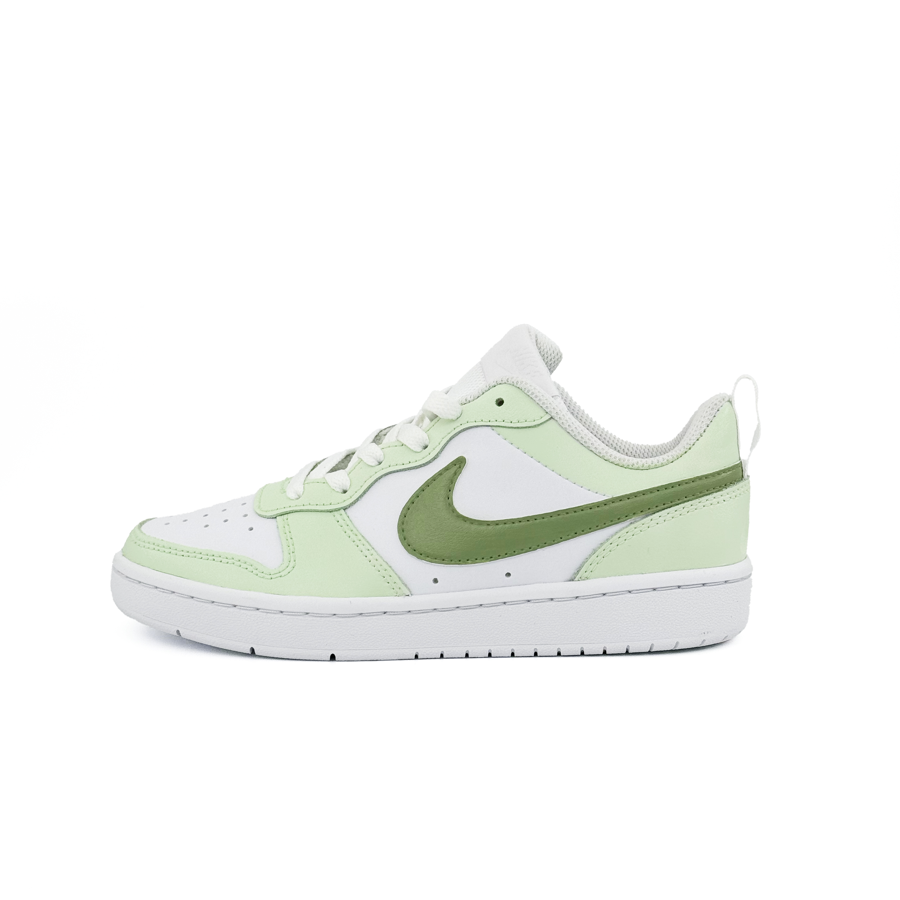 

Nike Детские кроссовки для скейтбординга Court Borough Low 2 с амортизацией, износостойкие, белые, для подростков