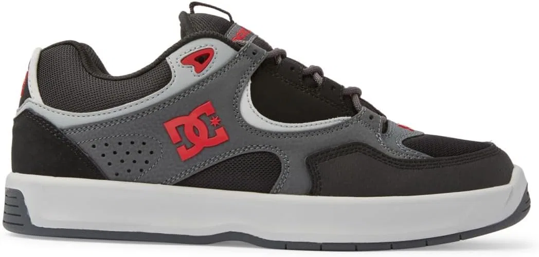 DC Shoes Мужские кроссовки DC Kalynx Zero, черные, серые, красные, размер 44.5 UK — фото 2