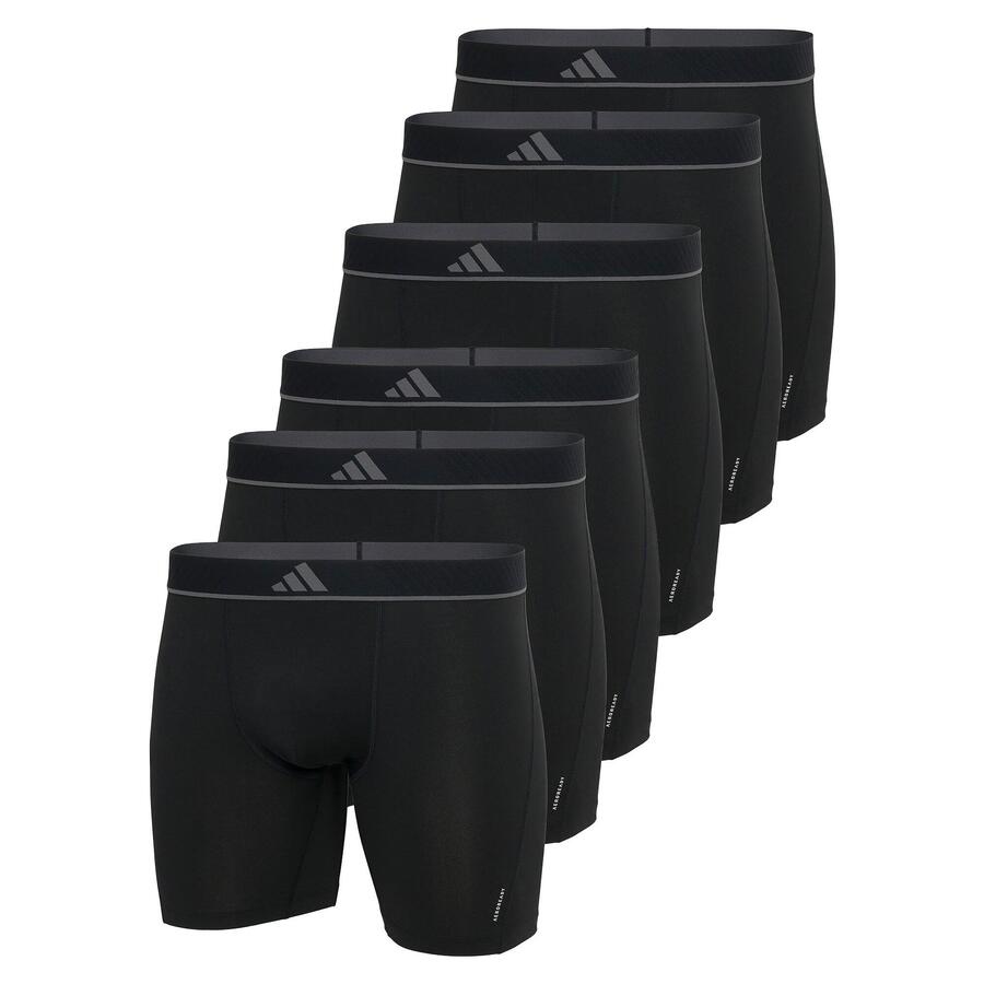 

ADIDAS Мужские трусы-боксеры, упаковка из 6 шт., эластичные, Active Micro Flex Eco 6P