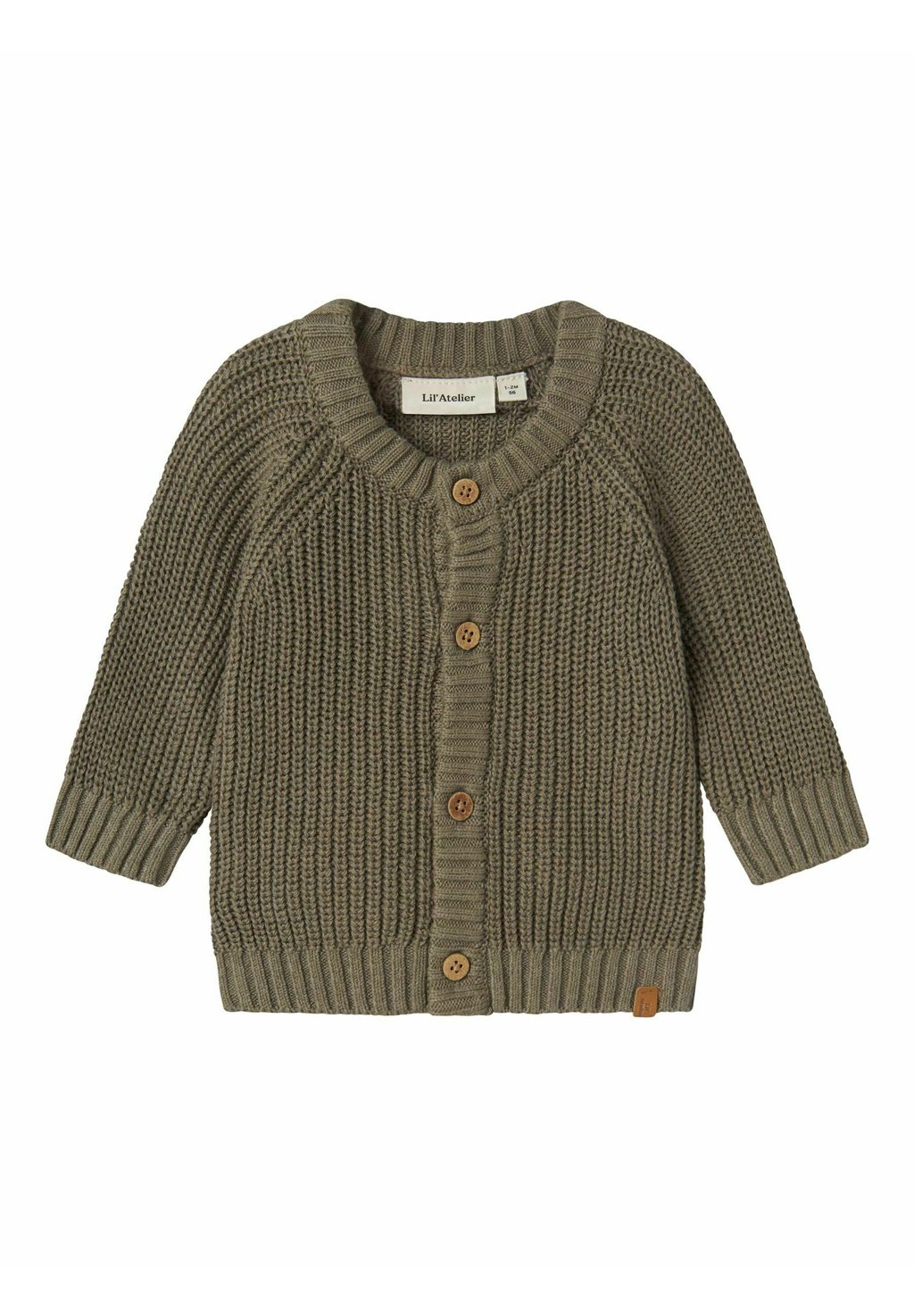 

Кардиган LANGARM Lil' Atelier, светло-зеленый