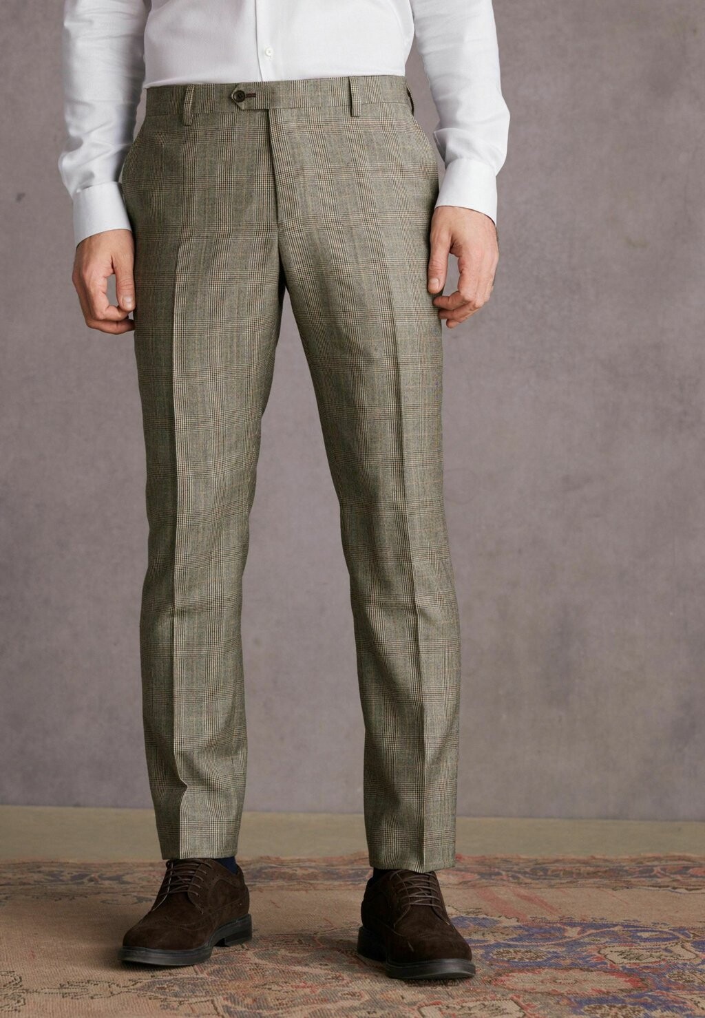 

Костюмные брюки SIGNATURE ALFRED REGULAR FIT Next, коричневый