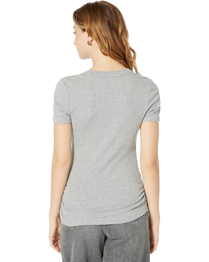 

Футболка Michael Stars Jolie Tee, цвет Heather Grey