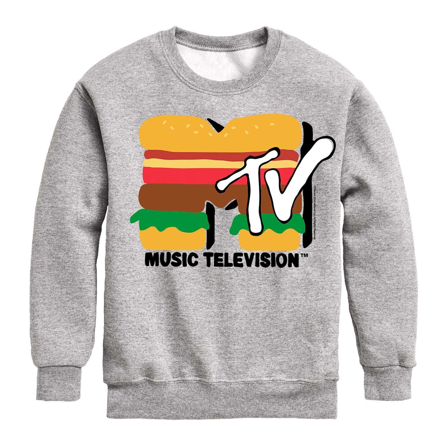 

Толстовка с рисунком MTV Logo Burger для мальчиков 8–20 лет Licensed Character