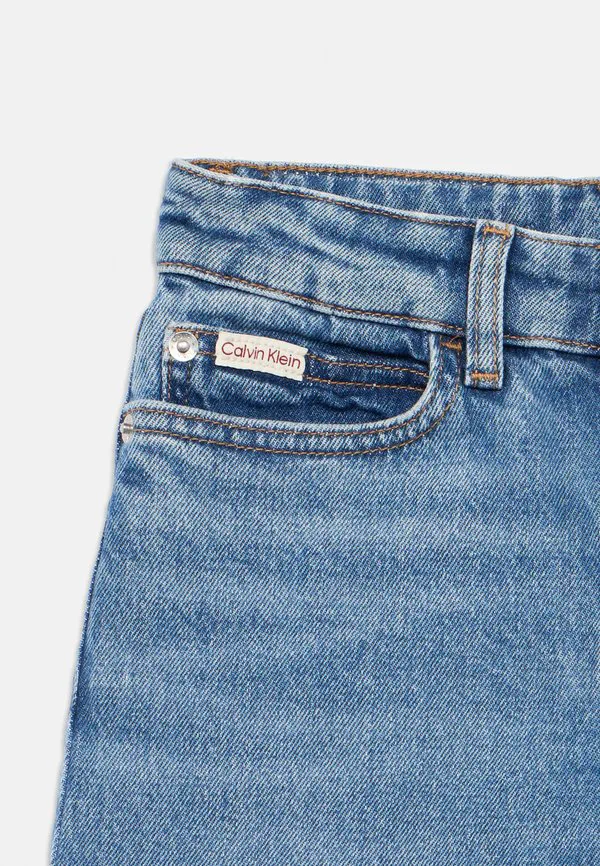 Джинсы свободного кроя с широкими штанинами Calvin Klein Jeans, Cloudy Blue — фото 3