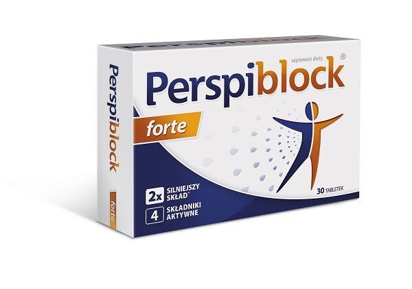

Perspiblock Forte Tabletki антиперспирант, 30 шт.