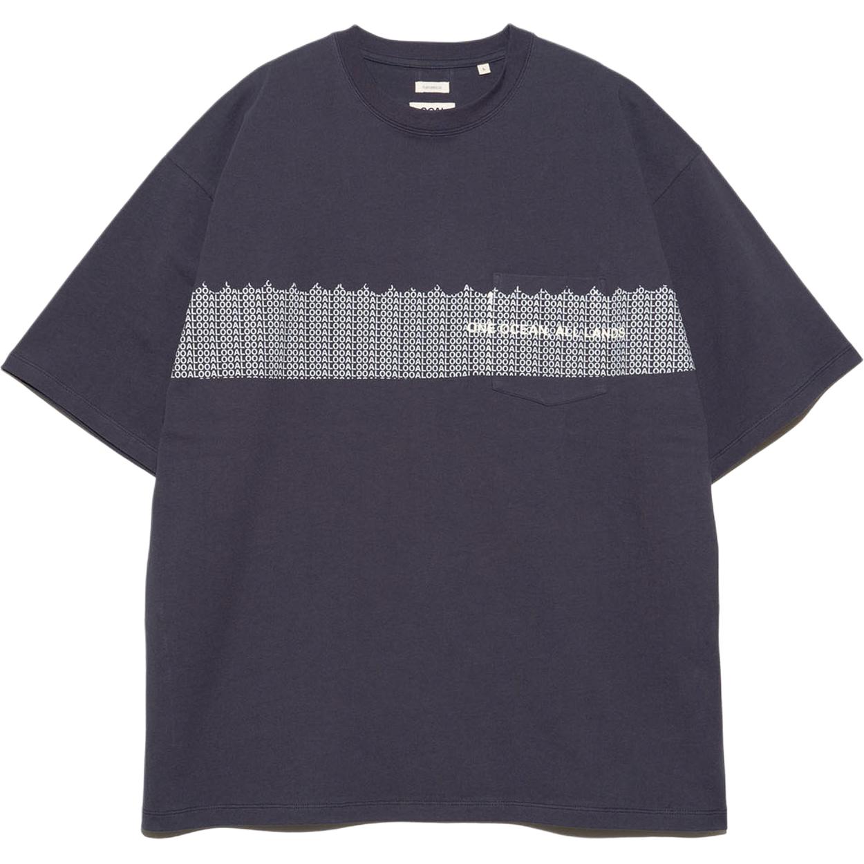 

Nanamica Футболка SS25 Unisex Marine Blue, Синий, Nanamica Футболка SS25 Unisex Marine Blue