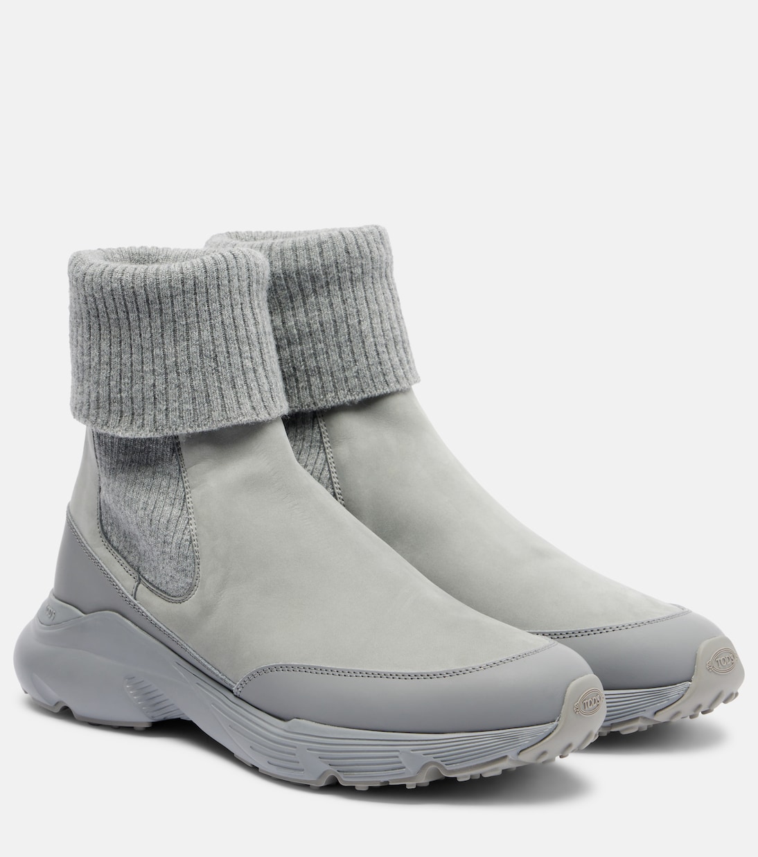 Кожаные ботинки челси Tod's, Fumo Chiaro