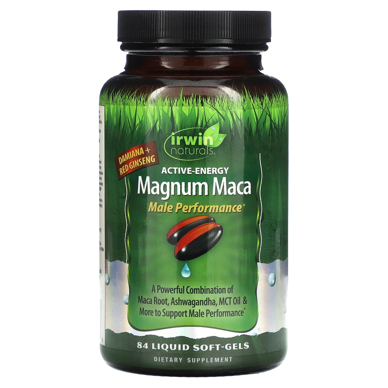 

Irwin Naturals Magnum Maca Male Performance 84 желатиновых капсулы
