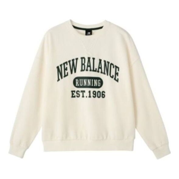 

Свитера классическая беговая толстовка New Balance, белый