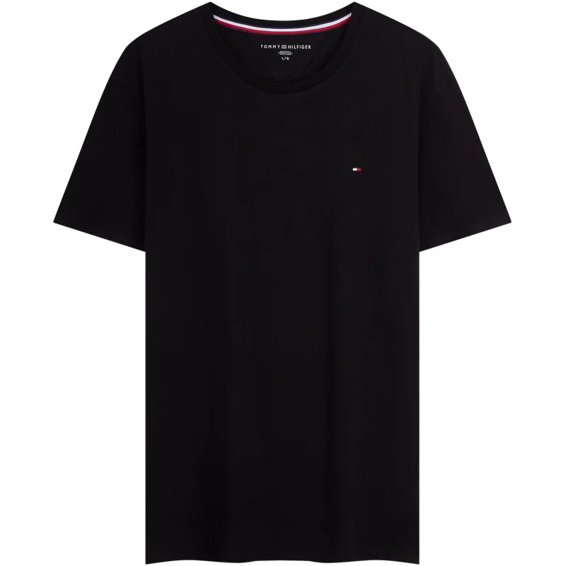 Футболка мужская с круглым вырезом Tommy Hilfiger, Black 083