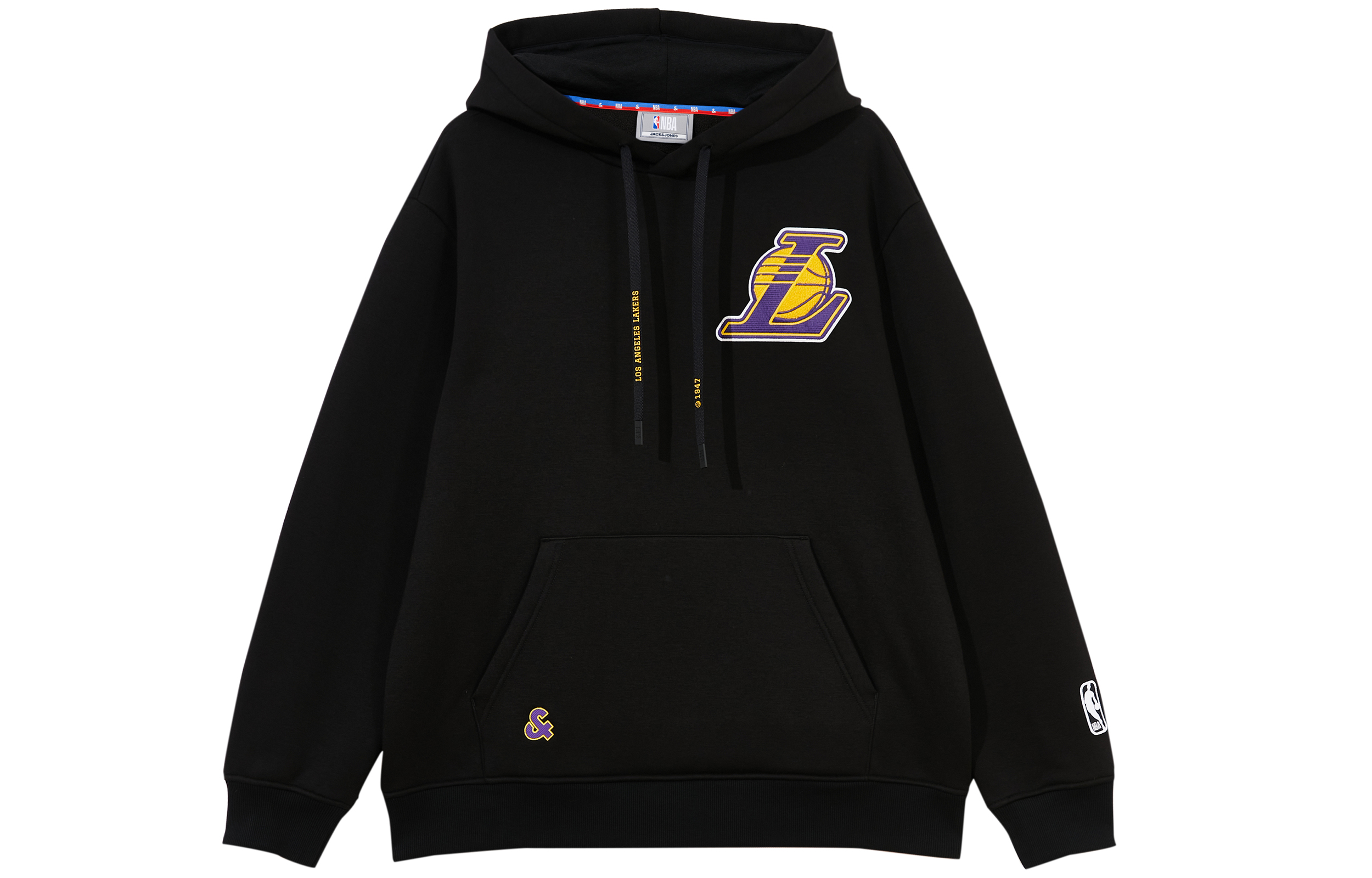 

Nba X Jack&Jones X Lakers Nba Толстовка мужская Jack Jones, черный