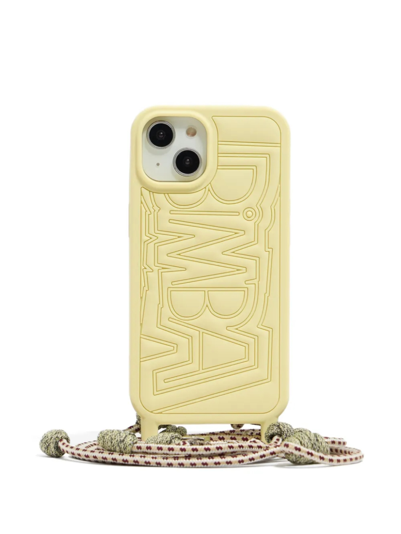 

Bimba y Lola чехол для iPhone 15 с тисненым логотипом, желтый