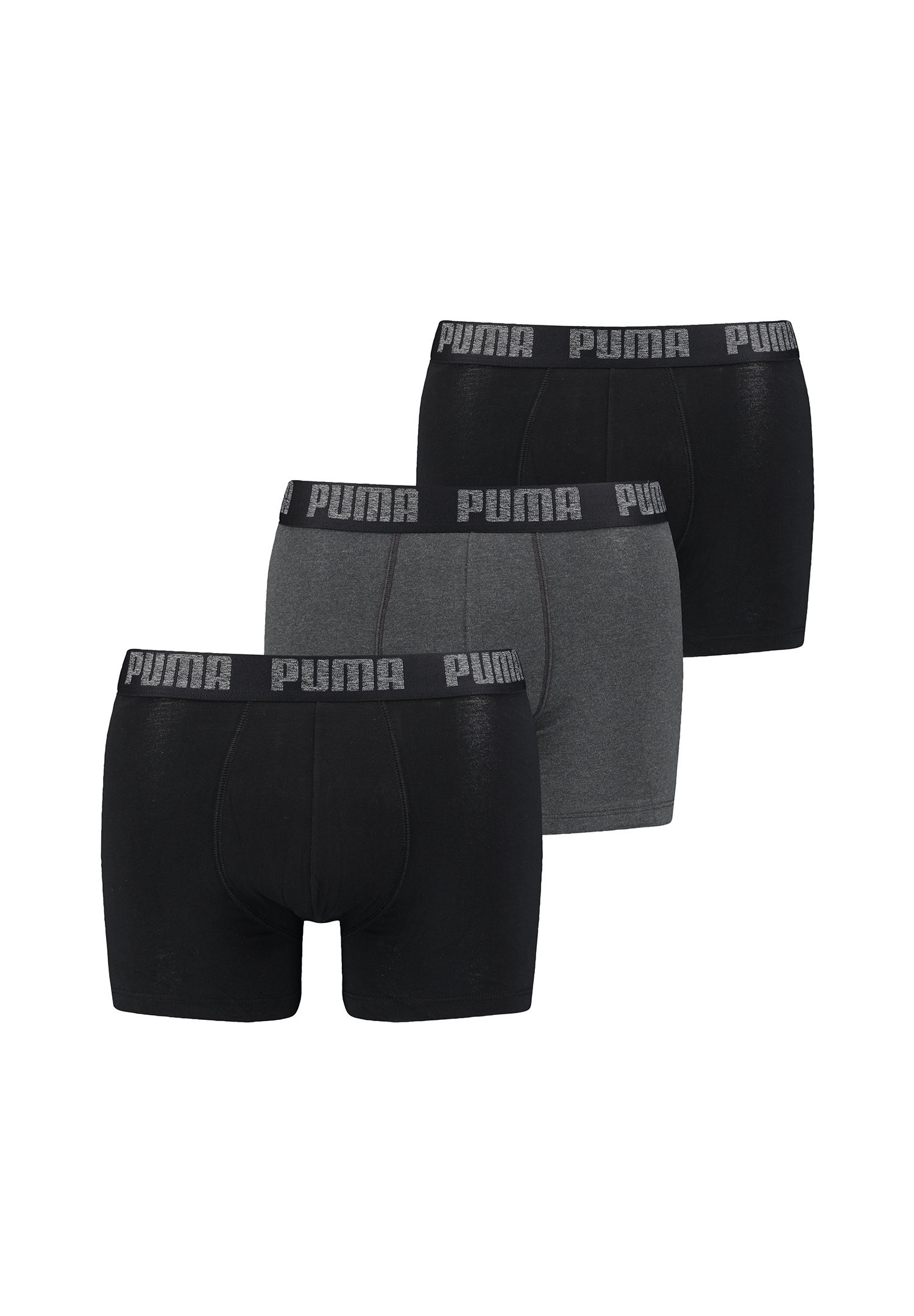 

Боксеры Puma Boxershorts PUMA CAT BOXER 3P, цвет 223 - Black/Anthracite