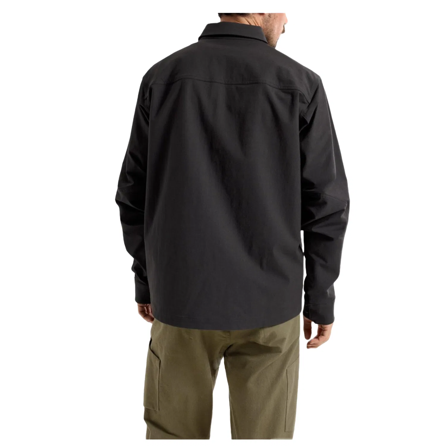 Куртка унисекс с лацканом, умеренная, other Arcteryx, Black — фото 3