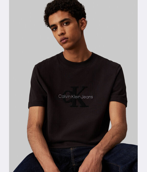

Футболка Calvin Klein Jeans Chenille, черный