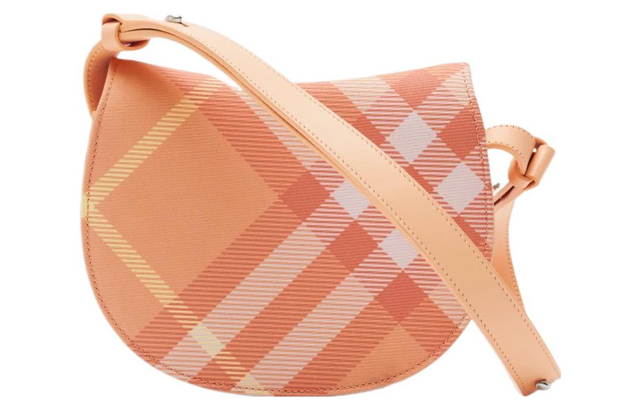 Женская кроссбоди сумка Burberry из полиэстера, персиковый цвет — фото 3