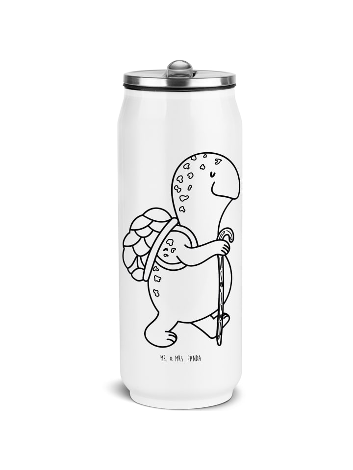 

Mr. & Mrs. Panda Спортивная бутылка для воды в виде черепахи, туристическая, без чехла... белого цвета