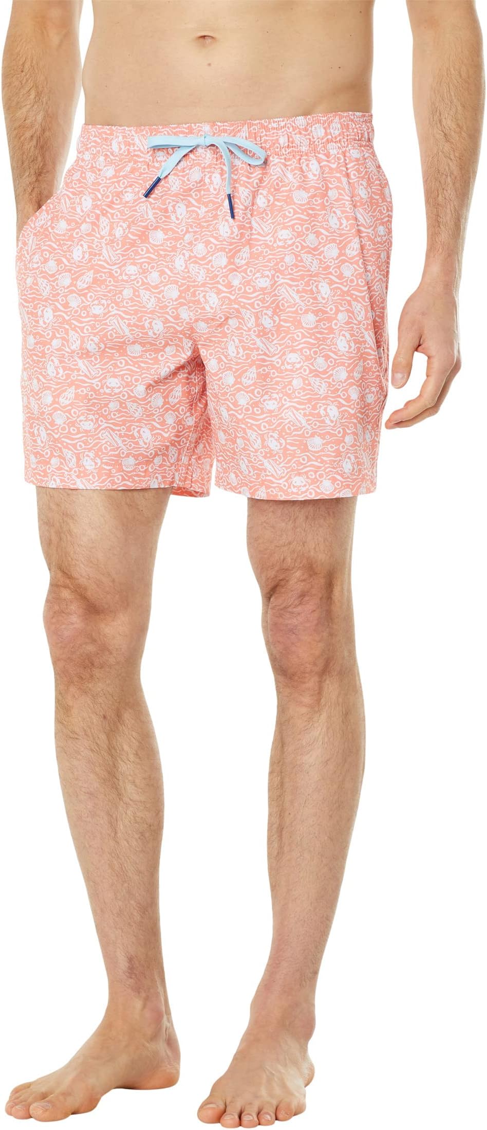 

Плавки Southern Tide 6" Shellofa Good Time Swim Trunks, цвет Mai Tai