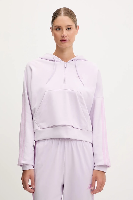 

Толстовка Essentials Adidas, фиолетовый
