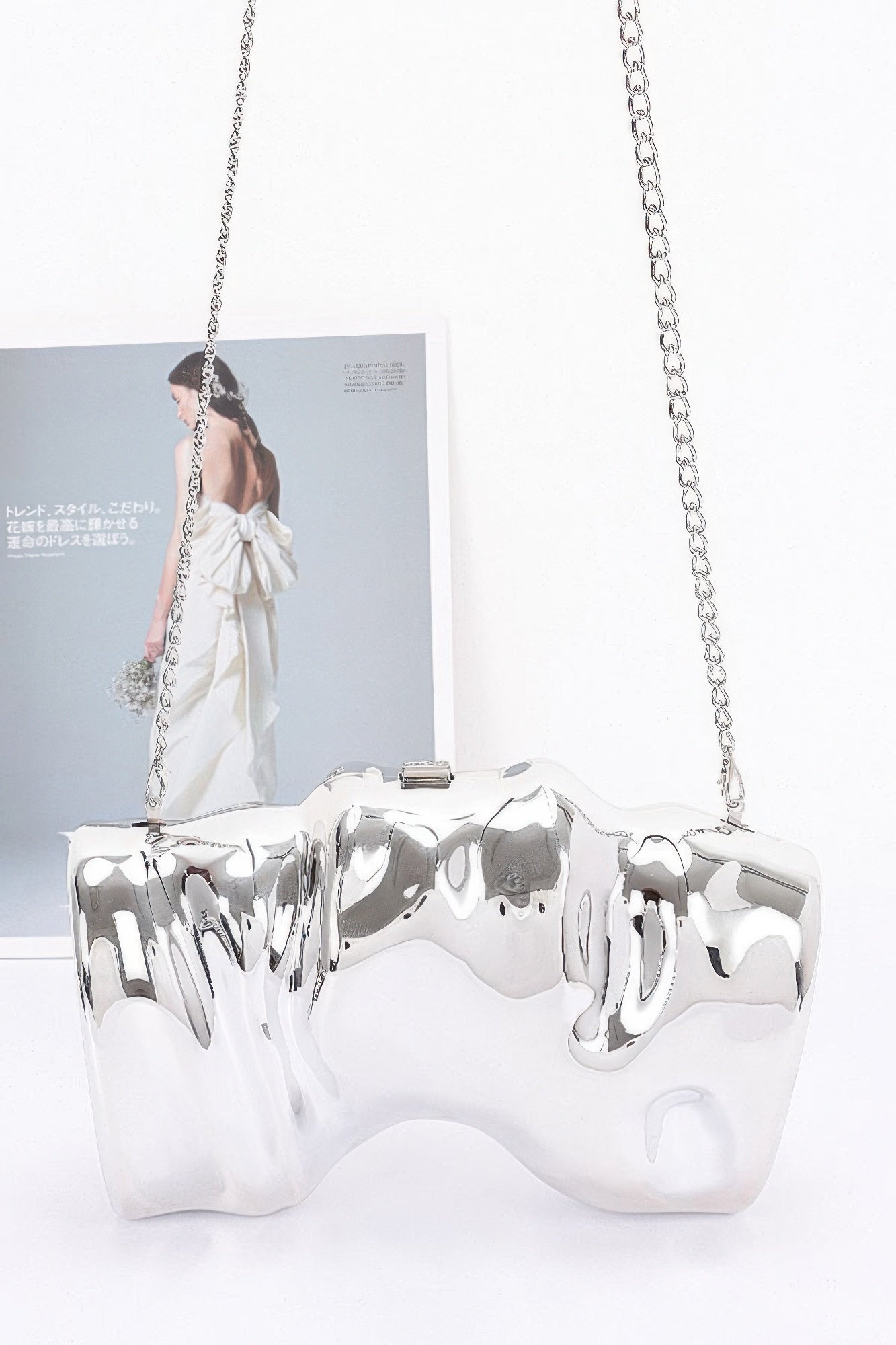 

Акриловая сумка-чехол FASHNZFAB, серебряный