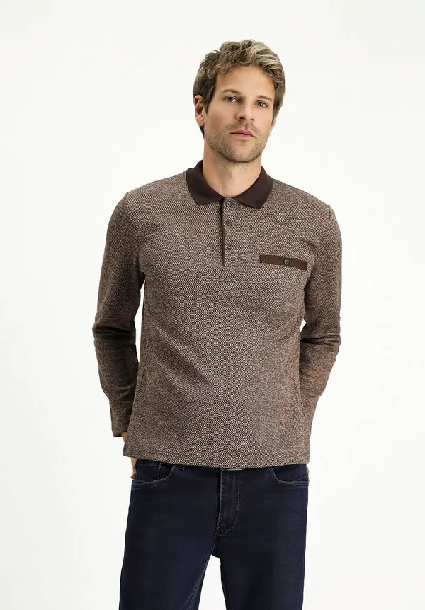 

Толстовка стандартного кроя Kigili, Marl Brown, Коричневый, Толстовка стандартного кроя Kigili, Marl Brown