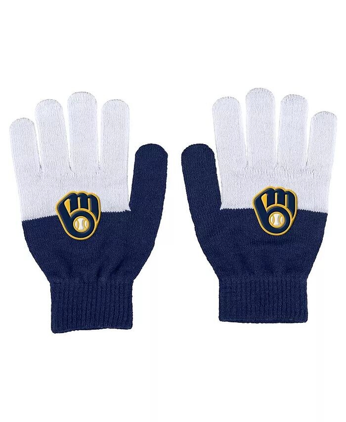 

Женские перчатки Milwaukee Brewers Color-Block WEAR by Erin Andrews