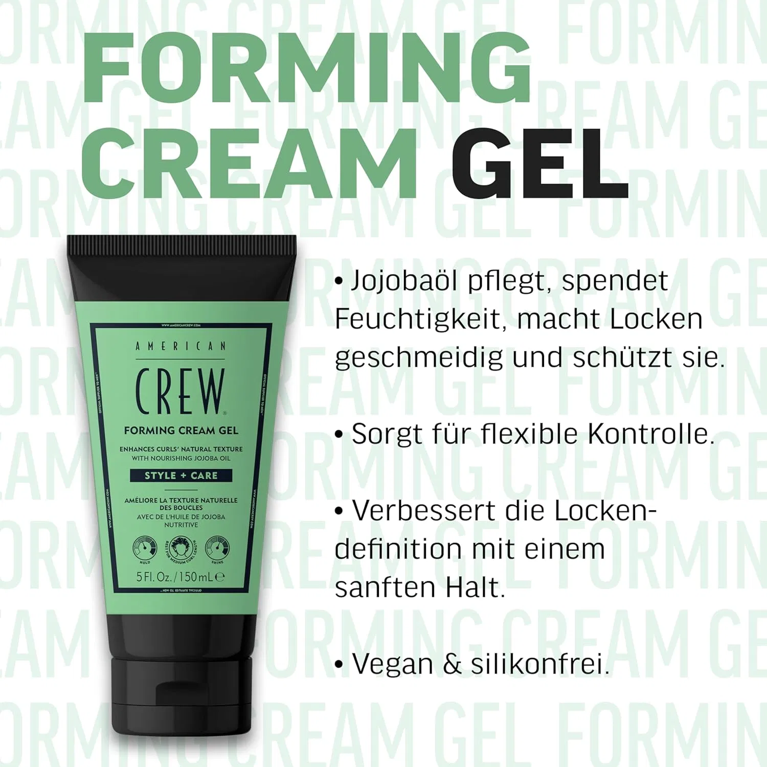 Гибридный крем-гель для укладки AMERICAN CREW Forming Cream Gel, 150 мл American Crew — фото 3