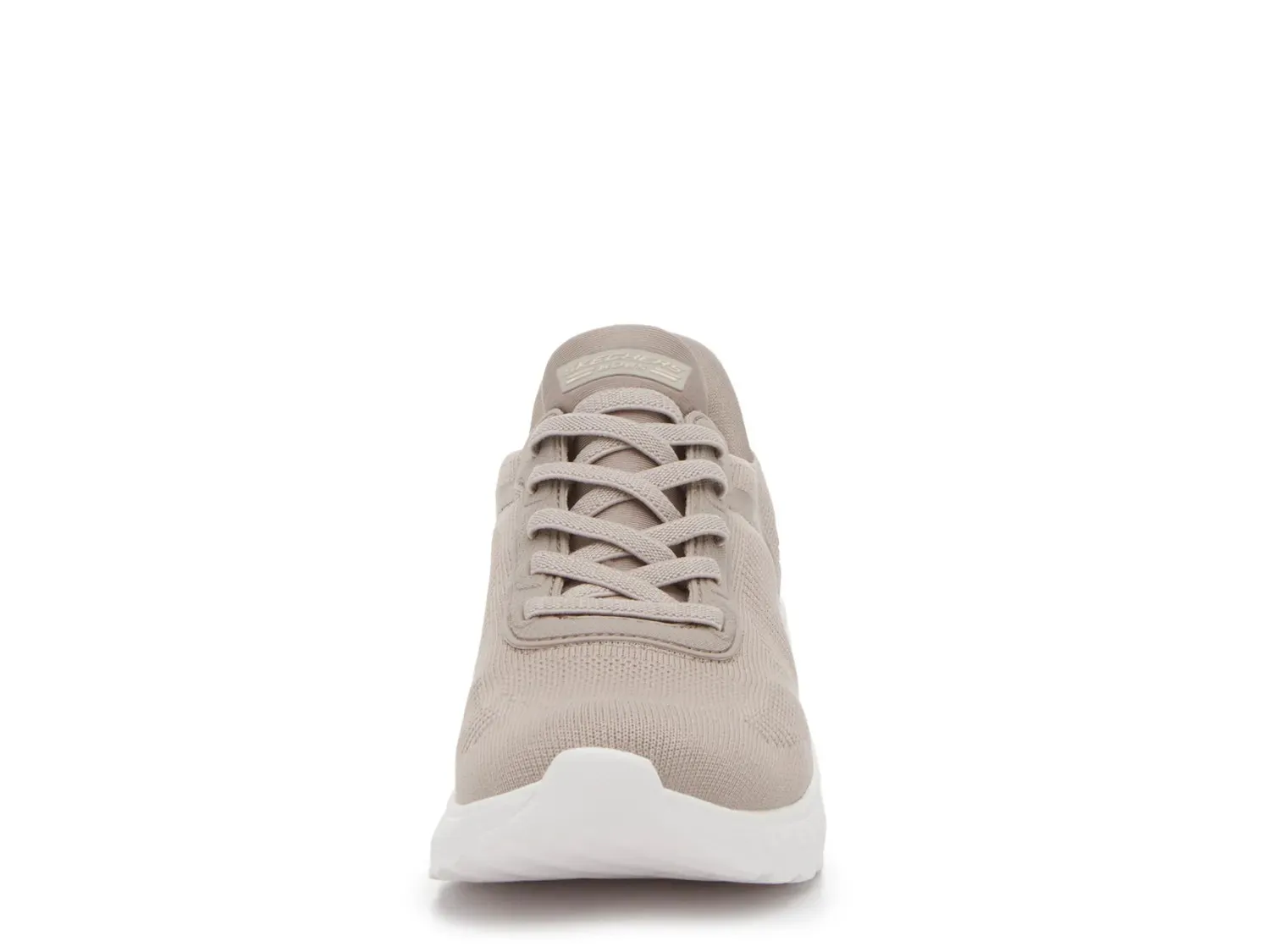 Кроссовки Skechers Hands Free: кроссовки BOBS Sport Squad Chaos Slip-On — женские, серо-коричневые — фото 2