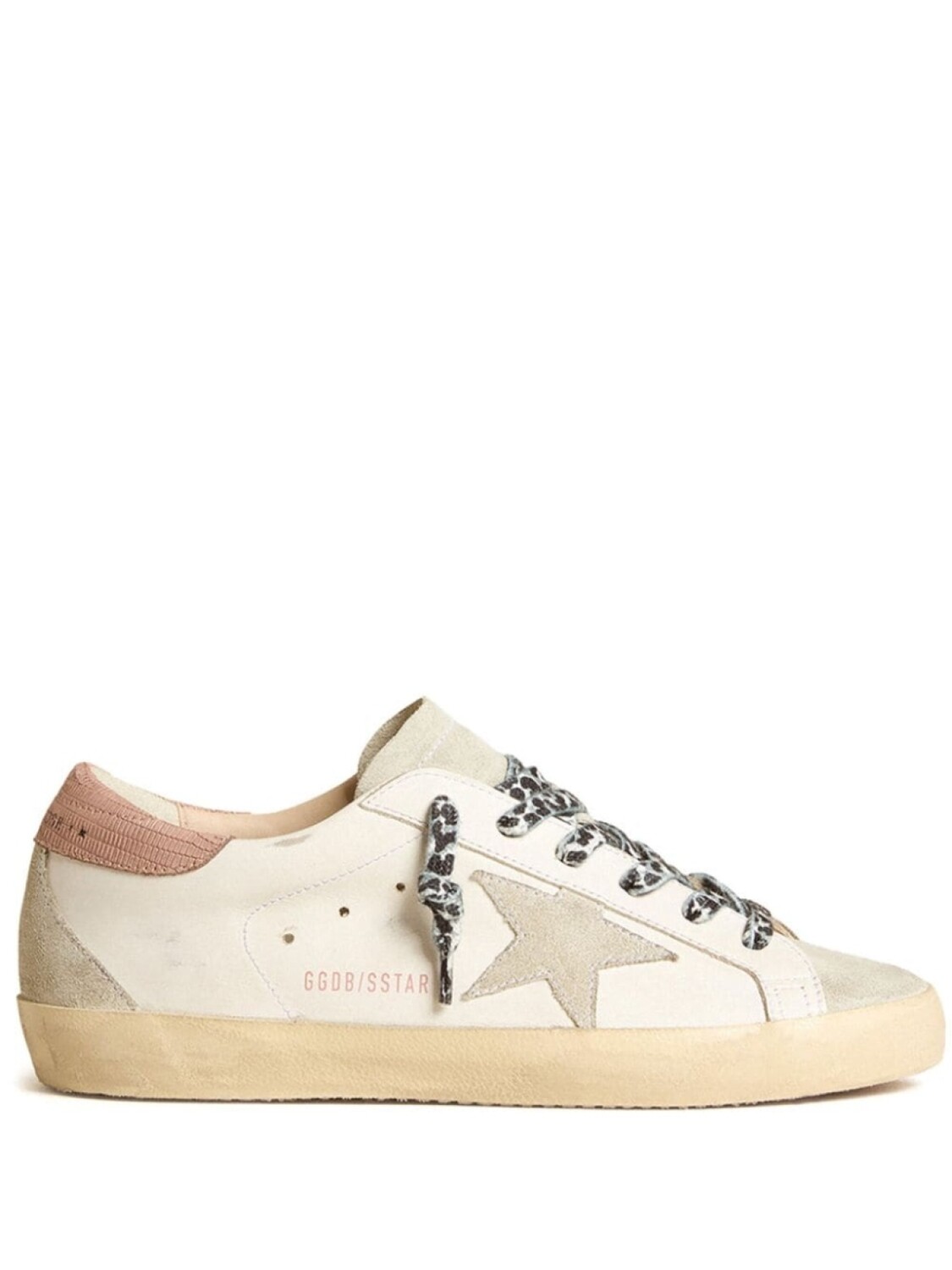 

Кроссовки Golden Goose Super Star Panelled Leather, белый/бежевый