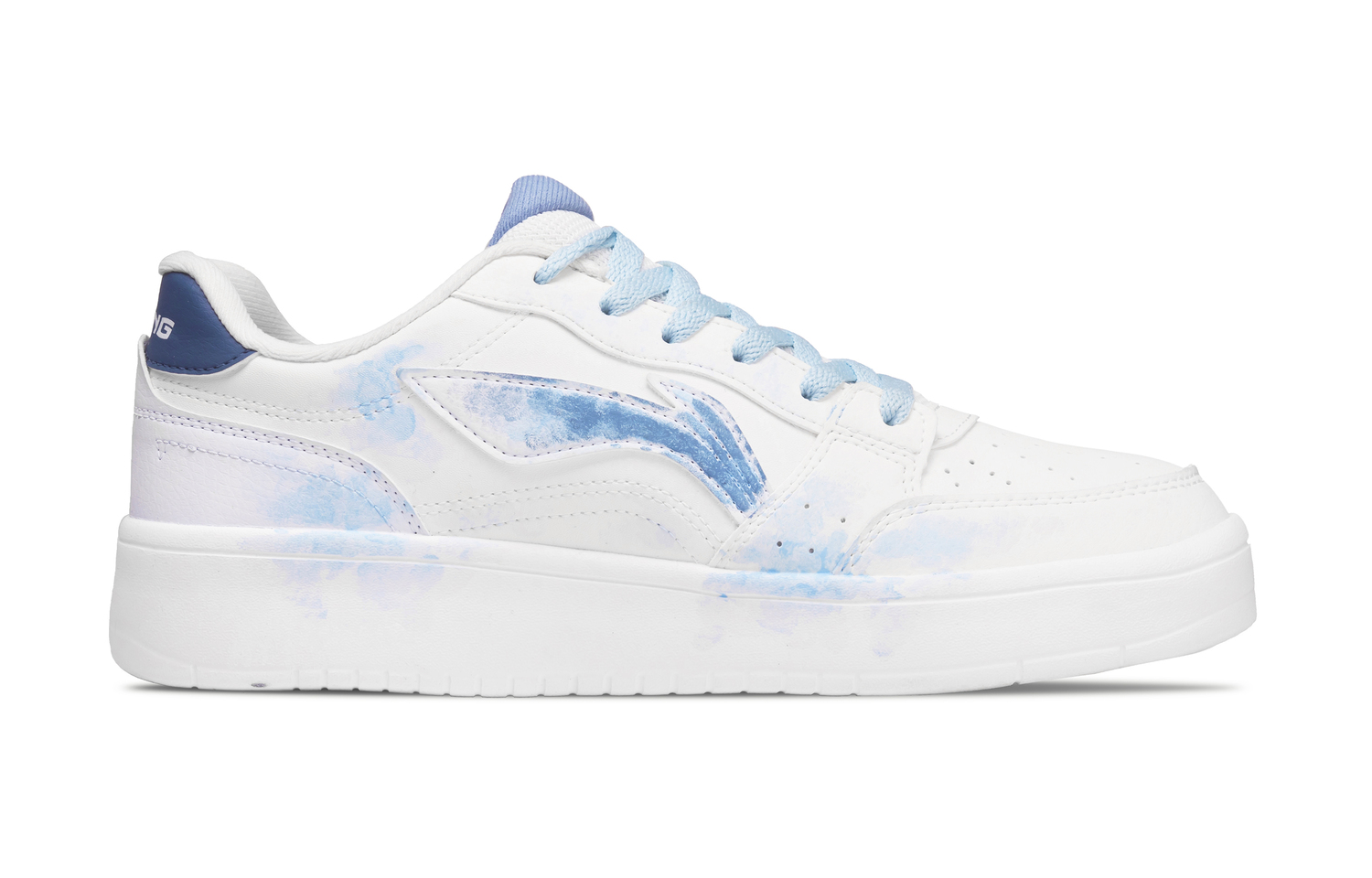 Li-Ning Sycee Dusty Blue Starry Sky, Dusty Space, сумка для покупок, устойчивая к истиранию и скольжению, низкие — фото 4