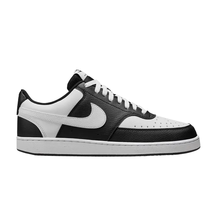 

Кроссовки Nike Court Vision Low 'Black White', черный