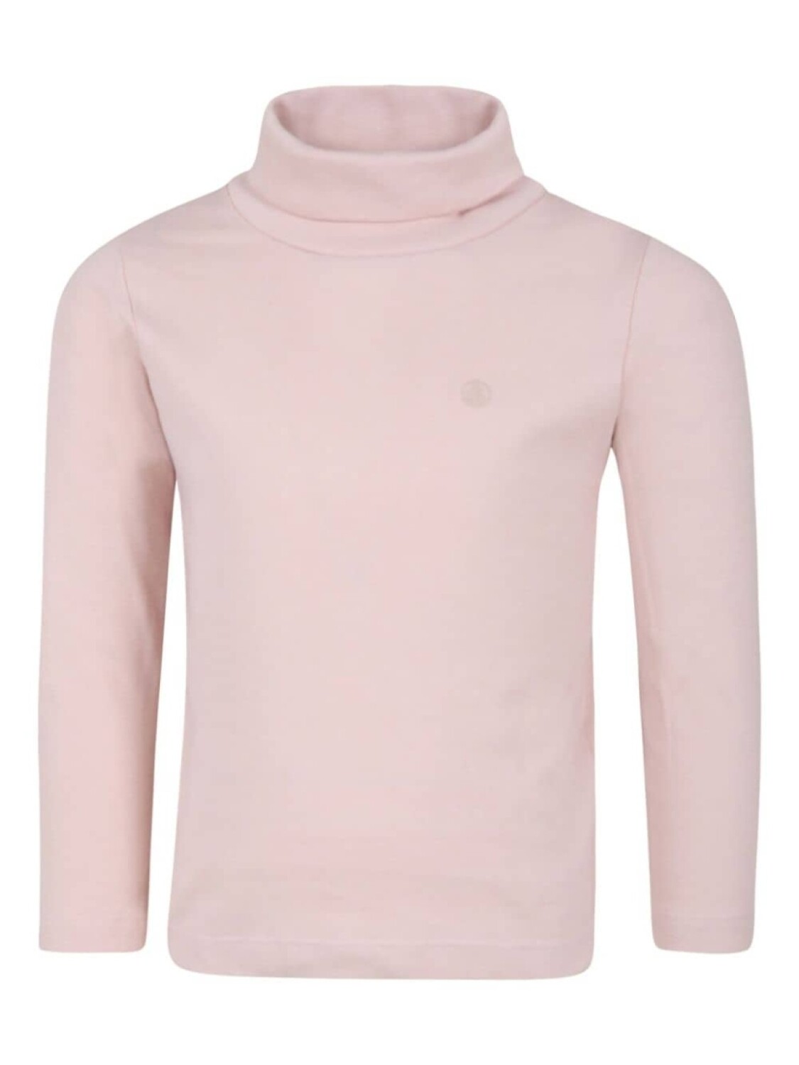 

Petit Bateau футболка из хлопка с высоким воротом, розовый