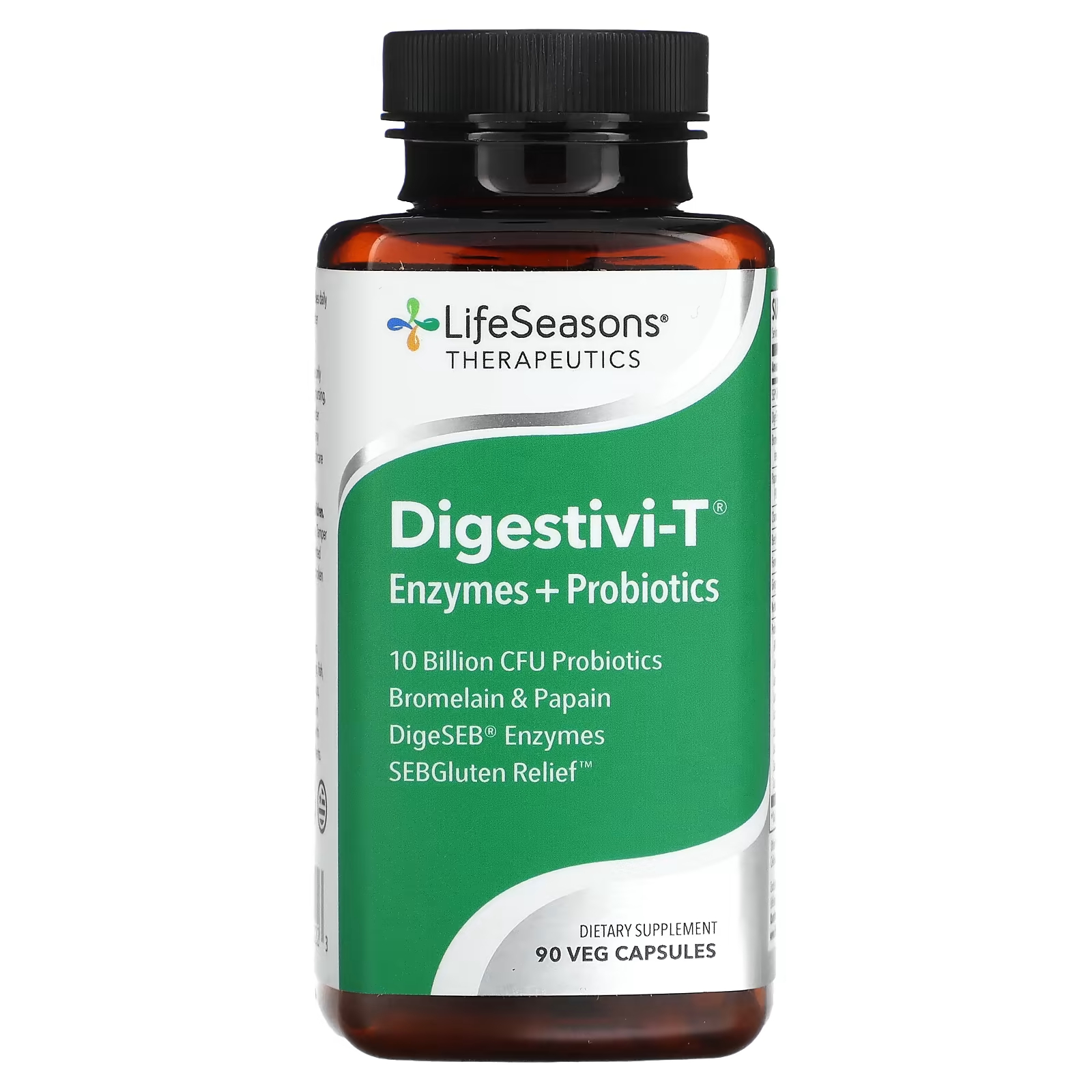 

Ферменты + Пробиотик LifeSeasons Digestivi-T, 90 капсул