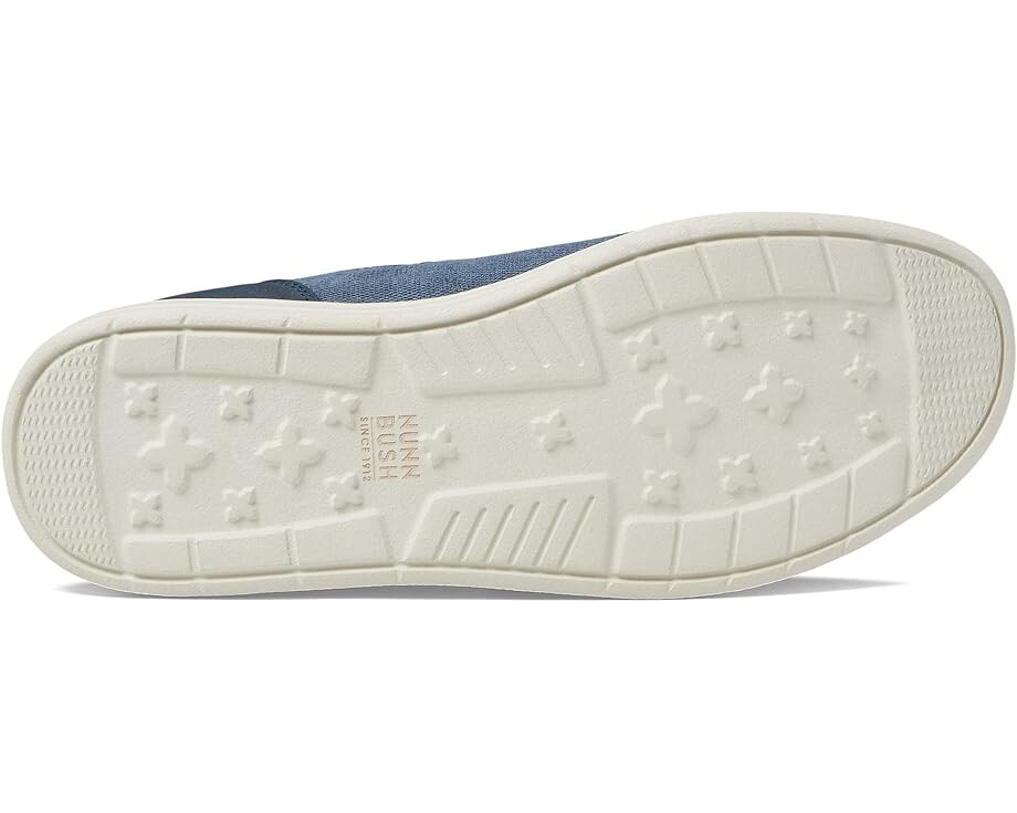 Лоферы Nunn Bush Brewski Canvas Moccasin Toe Venetian Slip-On, цвет Navy Multi — фото 3