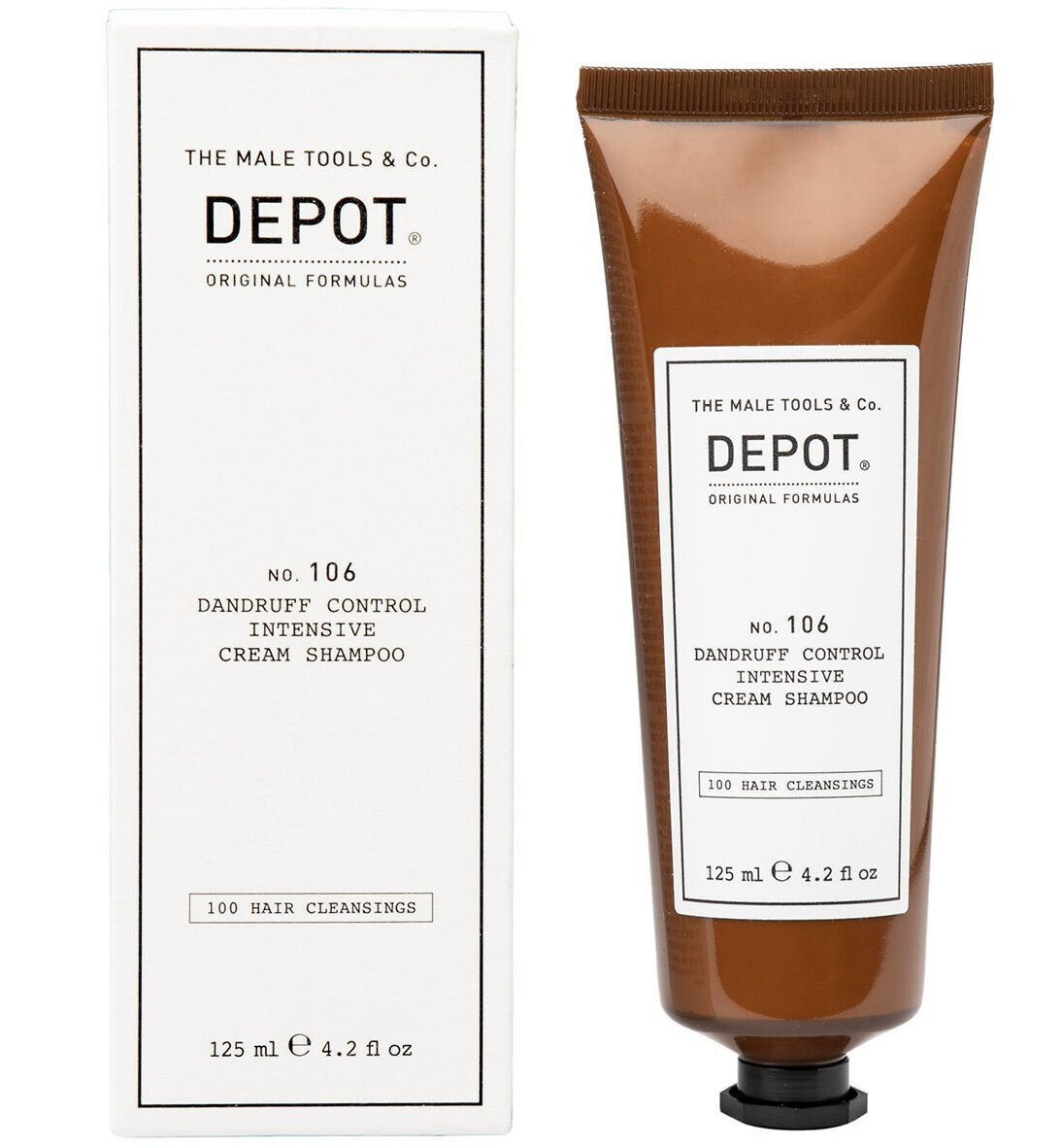 

Depot 106, Крем-шампунь против перхоти, 125 мл