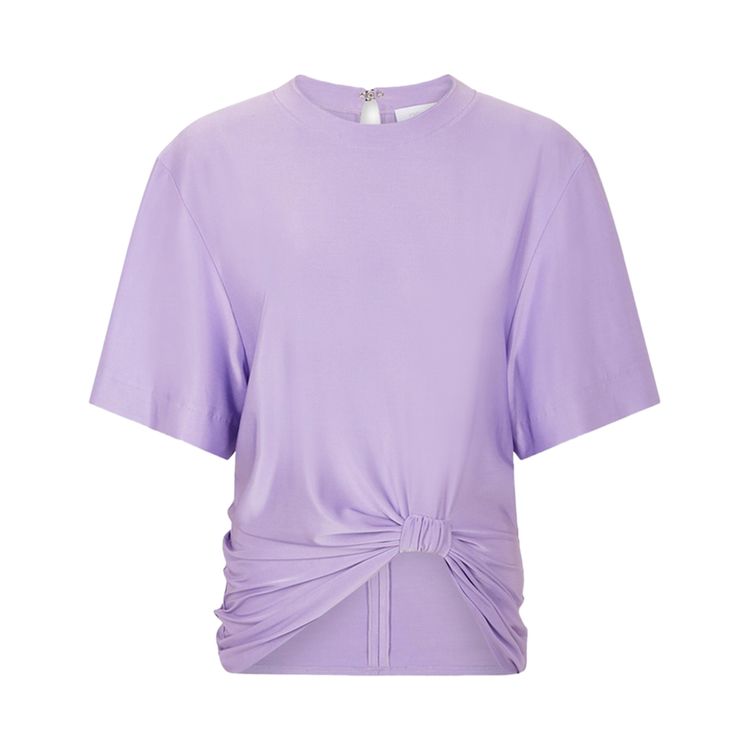 

Футболка Rabanne Jersey T-Shirt 'Lavender', фиолетовый