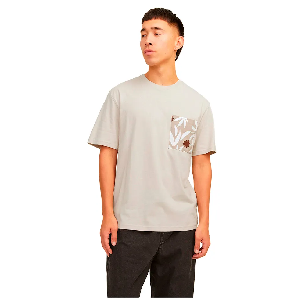 

Футболка Jack & Jones Marbella Pocket, бежевый
