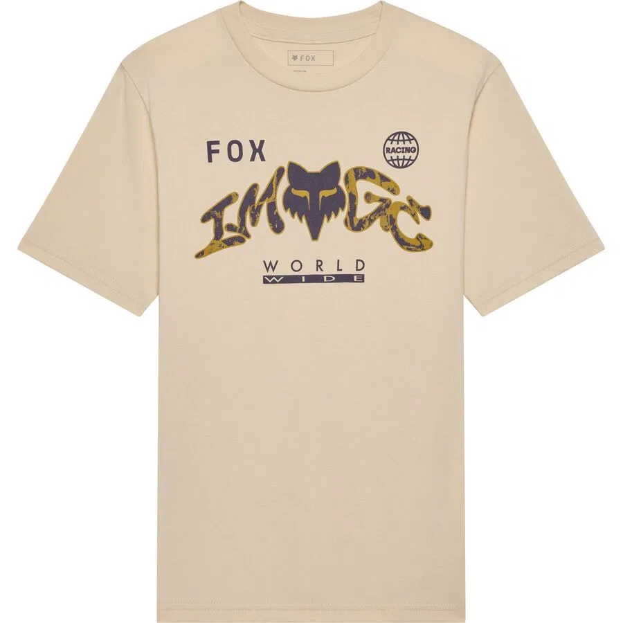 Футболка с молодежным принтом Fox Racing, Tan