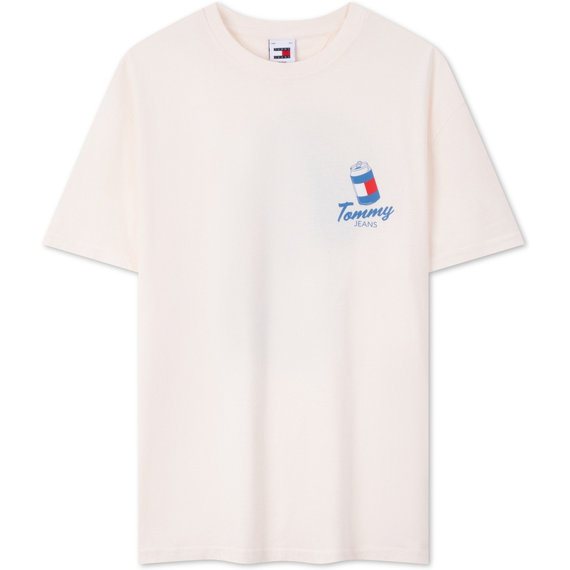 

Tommy Hilfiger Футболка Unisex Ecru YBH, Бежевый, Tommy Hilfiger Футболка Unisex Ecru YBH