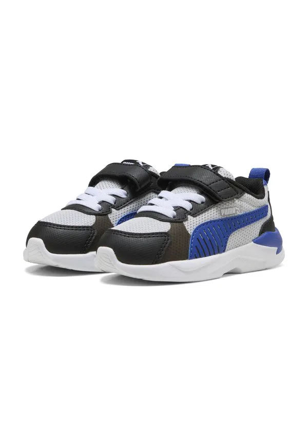 Рентген 3 детские туфли Puma, Glacial Gray-Vivid Blue- Black — фото 2