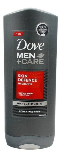 

Гель для душа Dove Men+Care Skin Defense Hydration для мытья лица и тела 400мл