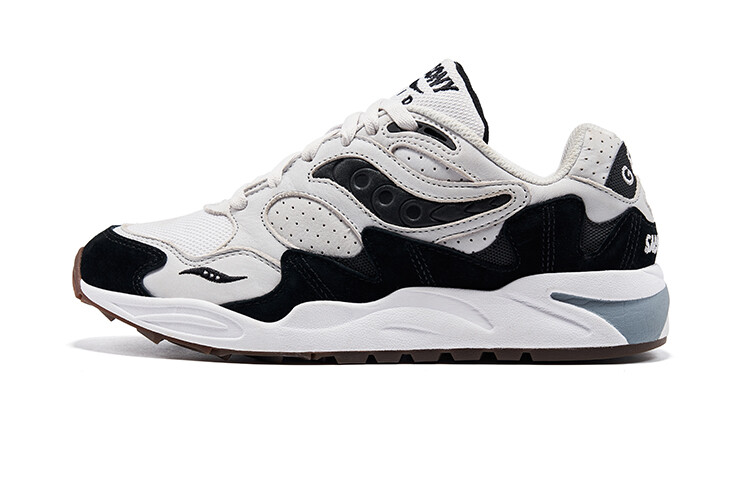 

Кроссовки saucony Grid Shadow 2 Grey White Black, серый/черный