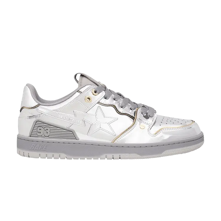 Кроссовки BAPE Hajime Sorayama x Wmns Sk8 Sta, Silver