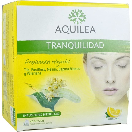 

Настойки успокоения 40 пакетов Aquilea